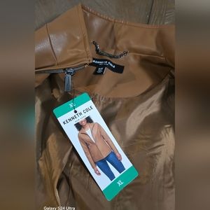 Kenneth Cole Ladies' Faux Leather Jacket